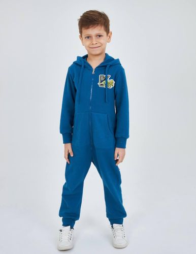 Комбинезон детский KoganKids Динозавр 111-1, Синий