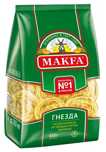 Макаронные изделия Makfa №1, 225 гр