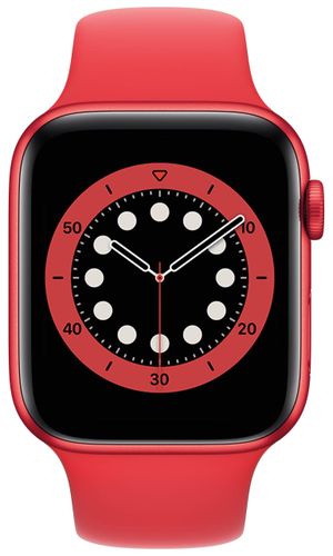 Смарт часы Apple Watch Series 6 GPS, Red, 44mm, купить недорого