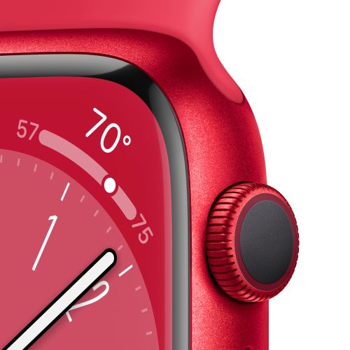 Смарт часы Apple Watch Series 8 GPS, Red, 41mm, в Узбекистане