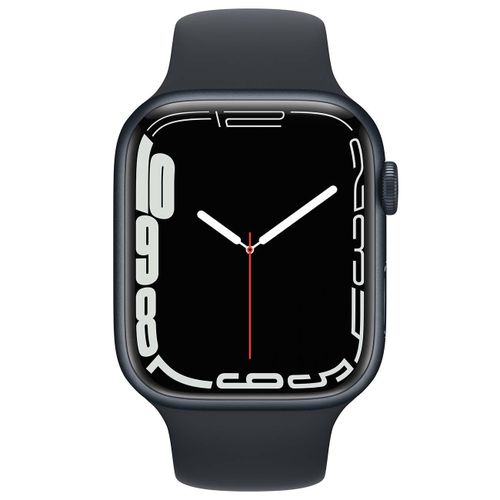 Смарт часы Apple Watch Series 7 GPS, Midnight, 41mm, купить недорого