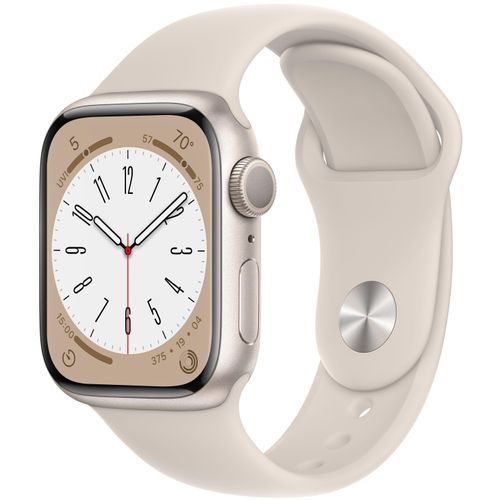 Смарт часы Apple Watch Series 8 GPS, Starlight, 45mm
