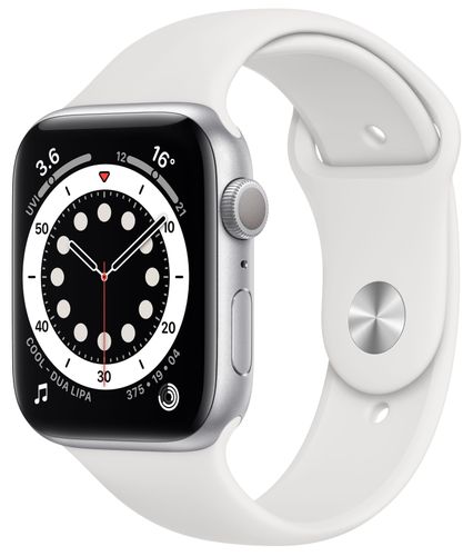 Смарт часы Apple Watch Series 6 GPS, White, 44mm