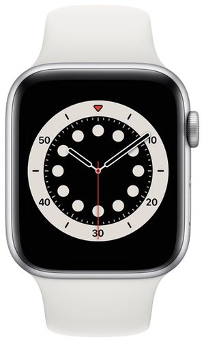 Смарт часы Apple Watch Series 6 GPS, White, 44mm, купить недорого