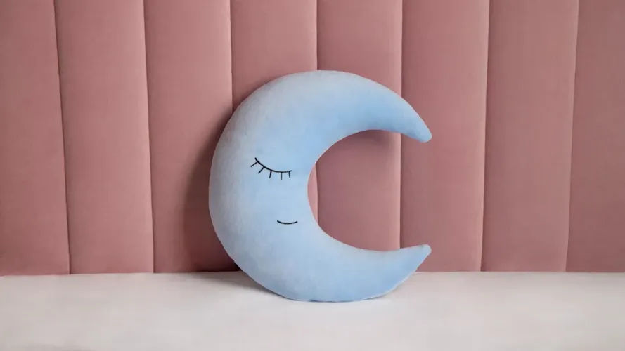 Подушка декоративная Askona Луна, Голубой