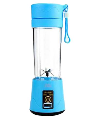 Smuzi va kokteyl uchun portativ mini blender, moviy