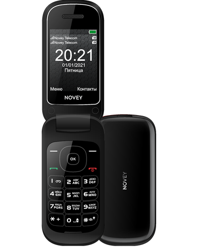 Мобильный телефон Novey S70R, Черный, 32/32 MB