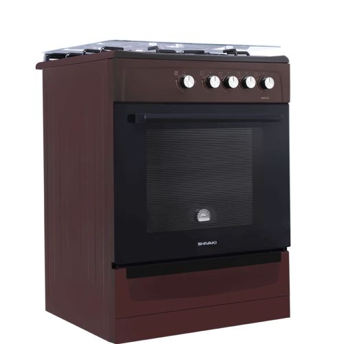 Газовая плита Shivaki 6400-G ГП, Коричневый