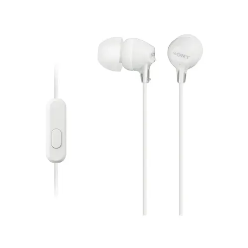 Naushniklar Sony MDR-EX15AP, oq