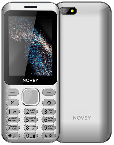 Mobil telefon NOVEY X100, Silver