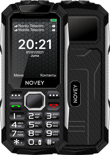 Мобильный телефон NOVEY T250, 32 Мб, Carbon