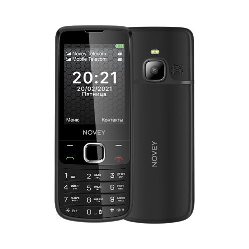 Mobil telefon Novey N670, qora, 32/32 MB