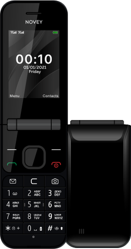 Mobil telefon  Novey X77, Black