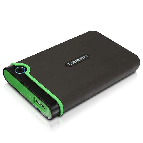 Внешний HDD Жесткий диск Transcend, Черный-зеленый, 2 ТБ