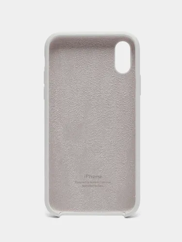 Чехол силиконовый Silicone Case для iPhone XR, Белый, купить недорого