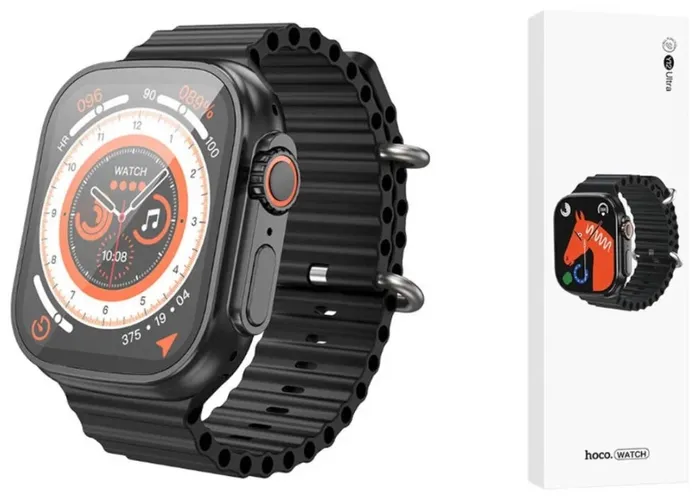Смарт часы Hoco Y12 Ultra, Черный
