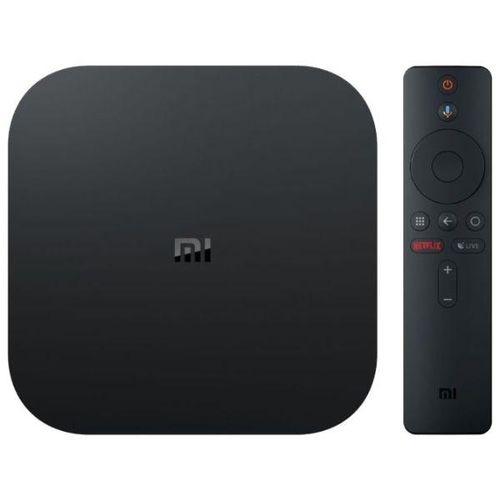 Smart TV pristavka Xiaomi Mi TV Box S 4K, qora