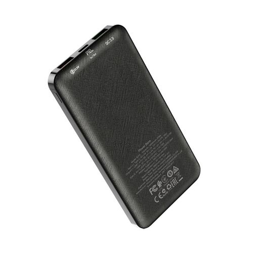 Внешний аккумулятор с беспроводной зарядкой Hoco BJ12 10000 mAh, Черный, фото № 4