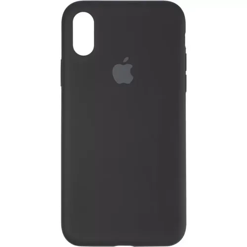 Чехол силиконовый Silicone Case для iPhone XR, Черный