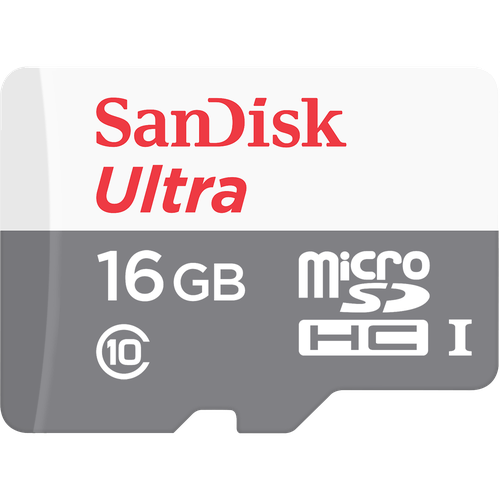 Внешний накопитель Sandisk Micro SD Card, Серый-белый, 16 GB