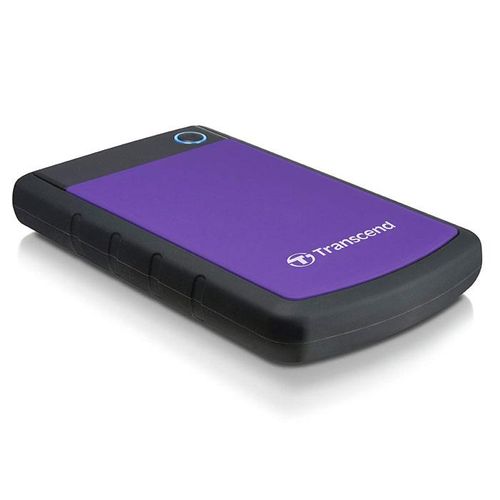 Внешний HDD Жесткий диск Transcend, Черный-фиолетовый, 4 ТБ