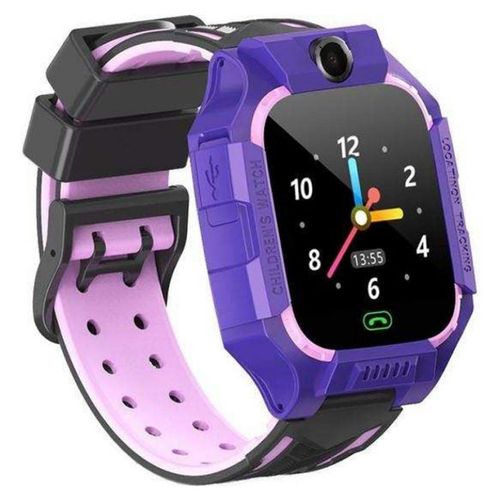 Умные часы Meimi M2 для детей с поддержкой сим-карты, GPS трекером и камерой, Фиолетовый