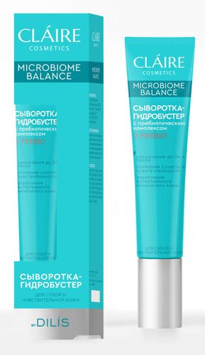 Сыворотка-гидробустер для лица Claire Cosmetics "Microbiome Balance"