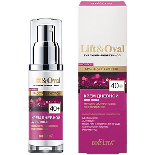 Yuz krem-gel Belita "In'ektsiyasiz go'zallik" Lift&Oval 40+