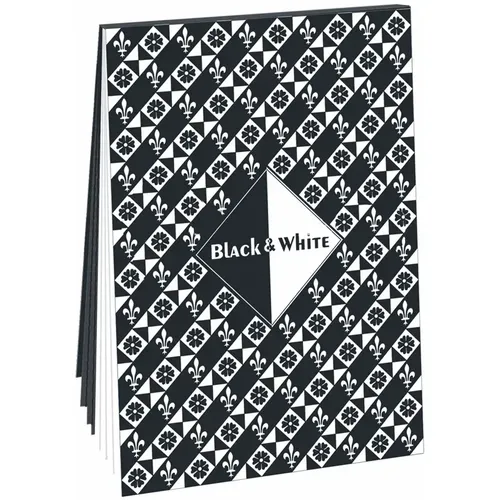 Скетчбук - планшет А4 Лилия Холдинг "Черный и белый", 30 листов