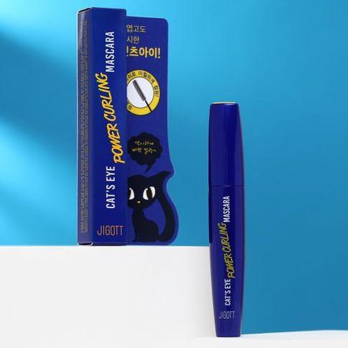 Тушь с эффектом удлинения ресниц Jigott Cats Eye Super Lash Mascara, в Узбекистане