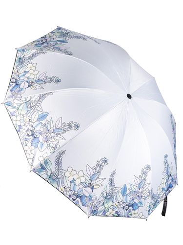 Складной женский зонт ZNT25, Голубой