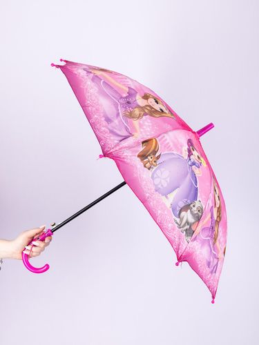 Детский зонт ZNT49 "Принцессы", Розовый, купить недорого