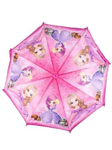Детский зонт ZNT49 "Принцессы", Розовый