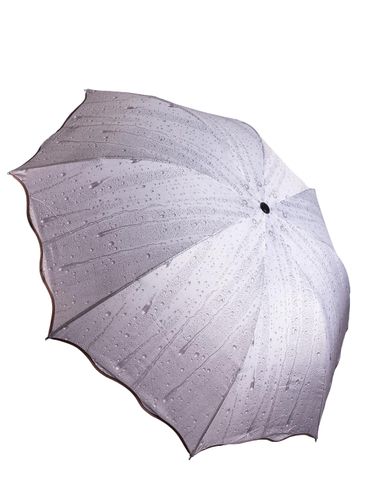 Складной женский зонт ZNT17, Серый