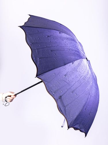 Складной женский зонт ZNT20, Фиолетовый, купить недорого