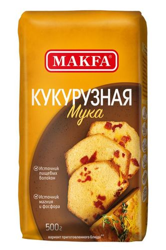 Мука Makfa кукурузная, 500 гр