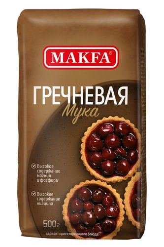 Мука Makfa гречневая, 500 гр