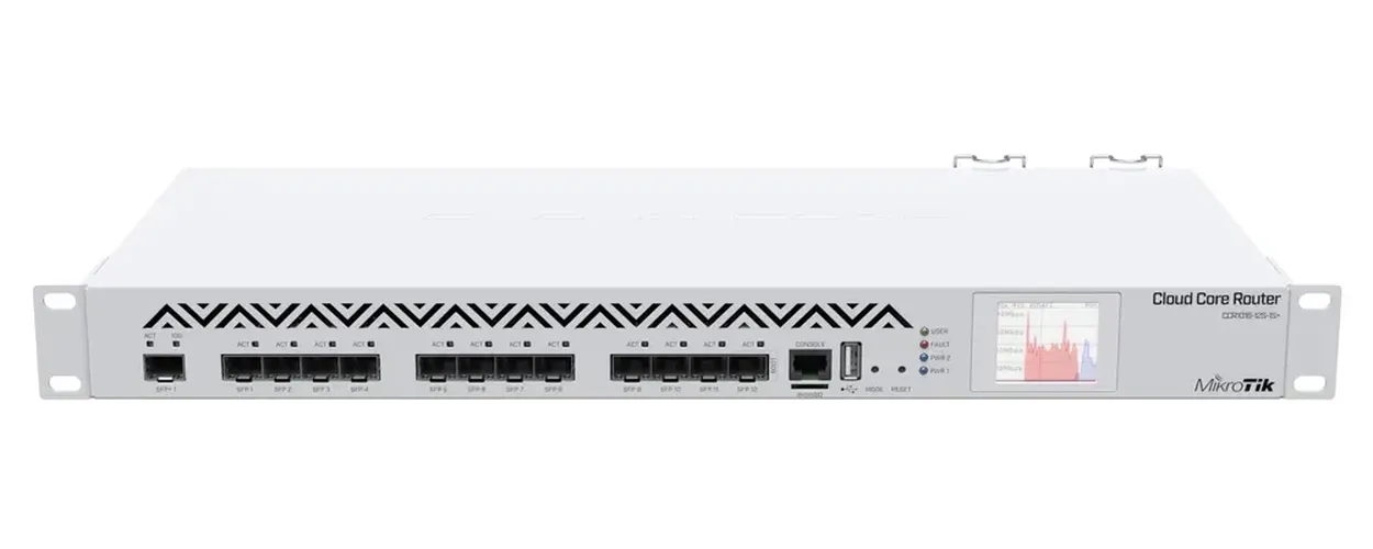 Маршрутизатор MikroTik CCR1016-12S-1S+ , Белый