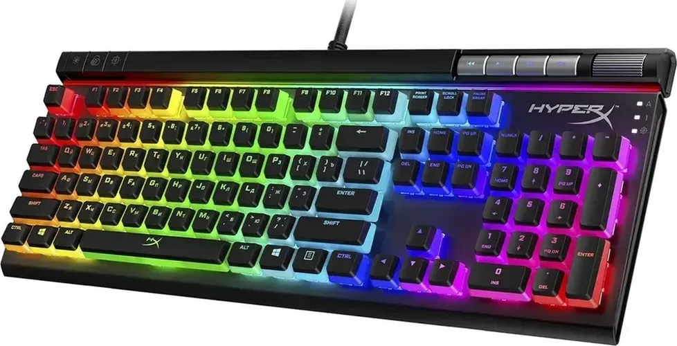 Oʻyin klaviaturasi HyperX Alloy Elite 2, Qora, фото