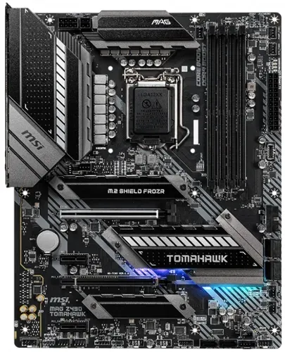 Материнская плата MSI MAG Z490 TOMAHAWK , Черный