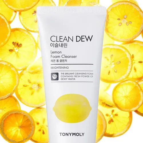 Yuvinish uchun ko'pik Tony Moly Clean Dew Lemon Foam Cleanser, фото № 4
