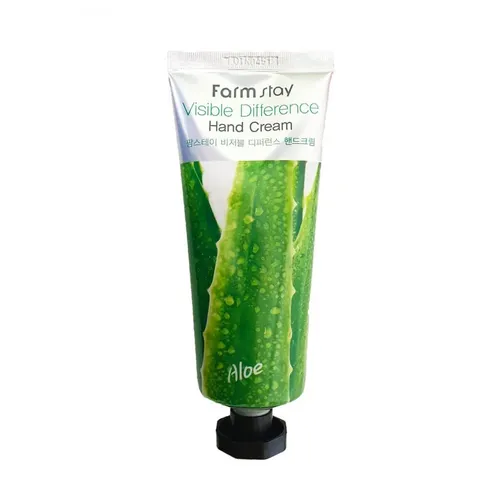 Qo'l uchun krem FarmStay Visible Difference Aloe Vera Hand Cream