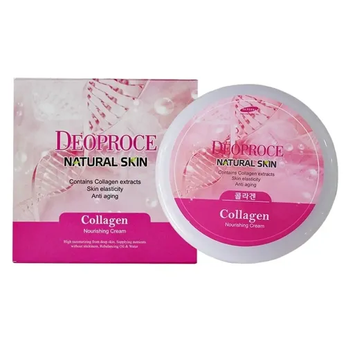 Крем для лица и тела Deoproce Natural Skin Collagen Nourishing Cream, 100 гр.