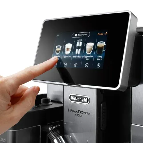 Avtomatik qahva mashinasi DeLonghi PrimaDonna Soul ECAM610.75.MB, kumush, купить недорого