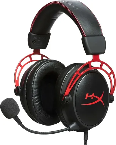 Игровые наушники HyperX Cloud Alpha , Черный-Красный