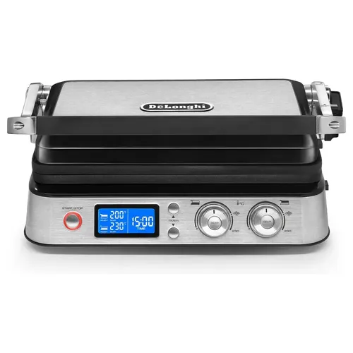 Электрогриль DeLonghi MultiGrill CGH1012D , Серый-Черный