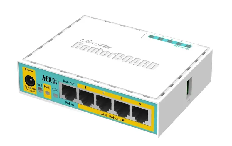 Маршрутиризатор MikroTik RB750UPr2 , Белый