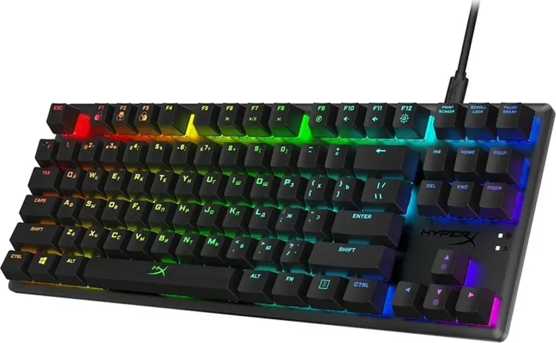 Oʻyin klaviaturasi HyperX Alloy Origins Core klaviaturasi, qora, в Узбекистане