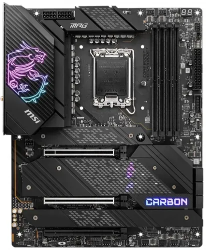 Материнская плата MSI MPG Z690 CARBON WIFI , Черный