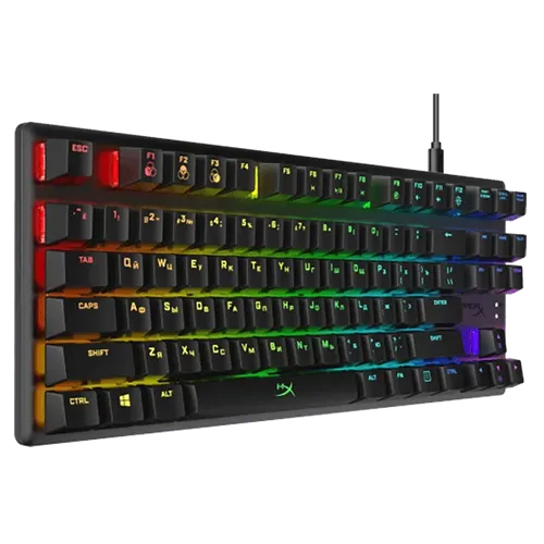 Oʻyin klaviaturasi HyperX Alloy Origins Core TKL , Qora, в Узбекистане